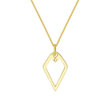 Load image into Gallery viewer, The Veronica Diamond and 14kt Gold Pendant Charm