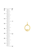 Load image into Gallery viewer, The Irish Tradition Claddagh With 14kt Gold DIamond Pendant Charm