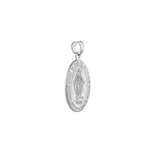 Load image into Gallery viewer, Blessed Mary Medal 14kt Gold Pendant