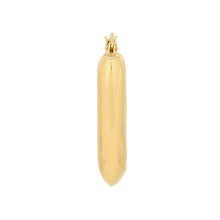 Load image into Gallery viewer, Puffy Square Shape 14kt Gold Hoop Earrings