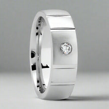 Load image into Gallery viewer, The Vincent Diamond 14kt Gold Ring For Him