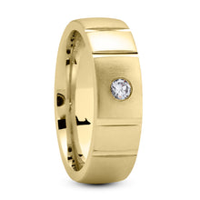 Load image into Gallery viewer, The Vincent Diamond 14kt Gold Ring For Him