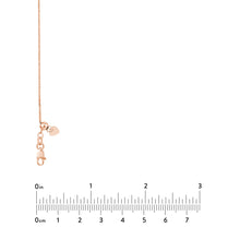 Load image into Gallery viewer, Square Wheat Chain with Slider Bead  1.15mm 14kt Gold