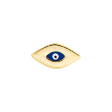 Load image into Gallery viewer, Mini Evil Eye 14kt Gold Earrings