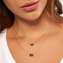 Load image into Gallery viewer, So You Mini Heart 14kt Gold Necklace