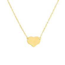 Load image into Gallery viewer, So You Mini Heart 14kt Gold Necklace