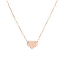 Load image into Gallery viewer, So You Mini Heart 14kt Gold Necklace