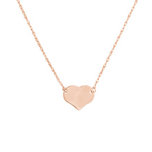 Load image into Gallery viewer, So You Mini Heart 14kt Gold Necklace