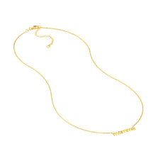 Load image into Gallery viewer, Momma Necklace w 3pt Diamond 14kt Gold