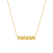 Load image into Gallery viewer, Puff Mama 14kt Gold Necklace