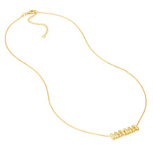 Load image into Gallery viewer, Puff Mama 14kt Gold Necklace