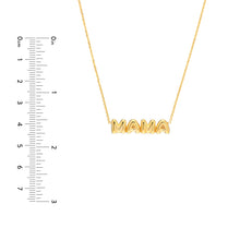Load image into Gallery viewer, Puff Mama 14kt Gold Necklace