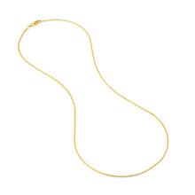 Load image into Gallery viewer, Cable Chain 1.5mm 14kt Gold