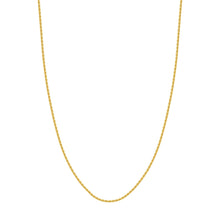 Load image into Gallery viewer, Rope Classic Light Chain with Lobster Lock 2.30mm 14kt Gold