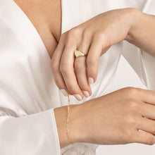 Load image into Gallery viewer, Mini Heart 14kt Gold Ring