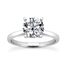 Load image into Gallery viewer, Lab Diamond &quot;Tiffany Style&quot; Solitare Ring