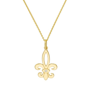 Fleur-de-Lis Charm