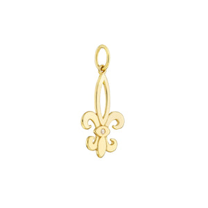 Fleur-de-Lis Charm