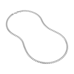 Sterling Silver 5mm Miami Cuban Chain with Lobster Lock