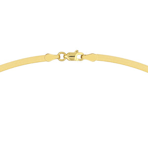 Herringbone Chain 14k Gold