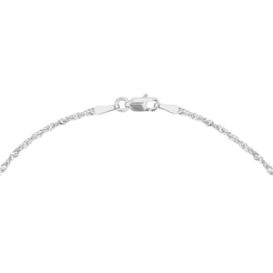 Sterling Silver 1.7mm Singapore Chain