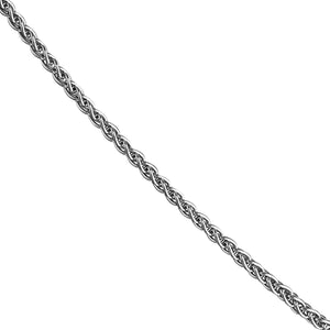 Sterling Silver 1.25mm Wheat Chain with Lobster Lock