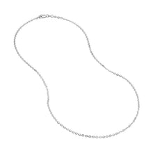 Load image into Gallery viewer, Sterling Silver Brill Cable Chain