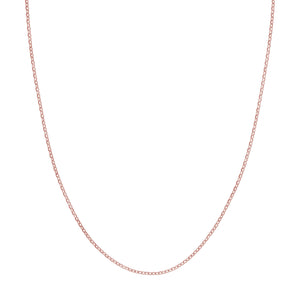 Sterling Silver Brill Cable Chain