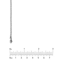 Load image into Gallery viewer, Sterling Silver 1.85mm Designer Rolo Chain with Lobster Lock