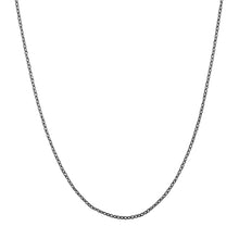 Load image into Gallery viewer, Sterling Silver 1.85mm Designer Rolo Chain with Lobster Lock