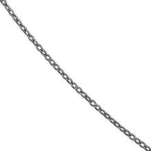 Load image into Gallery viewer, Sterling Silver 1.85mm Designer Rolo Chain with Lobster Lock