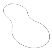 Load image into Gallery viewer, Sterling Silver 1.6mm Snake Chain