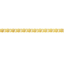 Load image into Gallery viewer, Mirror Heart Chain 14kt Gold Anklet