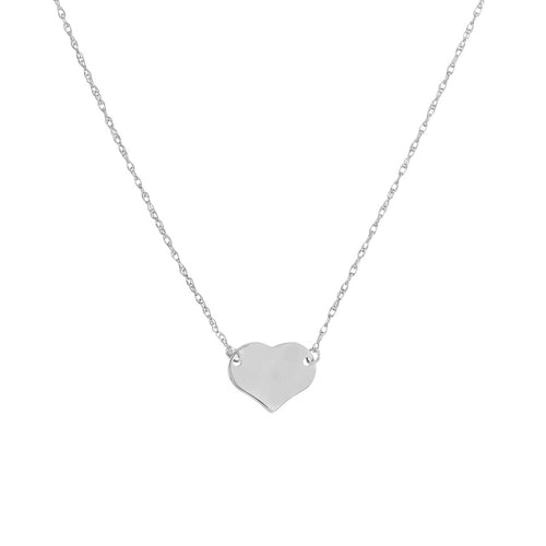 So You Mini Heart 14kt Gold Necklace