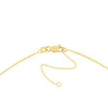 Load image into Gallery viewer, Diamond Drop Heart 14kt Gold Necklace