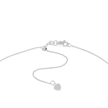 Load image into Gallery viewer, Adjustable Sterling Silver Choker with Dangle Circle Detail 17&quot;