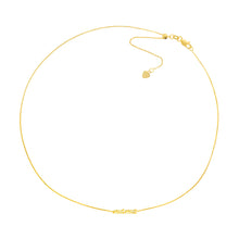 Load image into Gallery viewer, &quot;Mama&quot; 14kt Gold Adjustable Choker