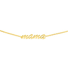 Load image into Gallery viewer, &quot;Mama&quot; 14kt Gold Adjustable Choker