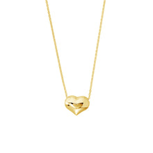Load image into Gallery viewer, Puffy Heart Necklace