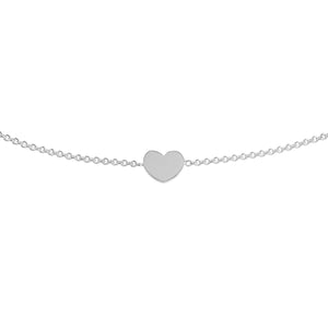 Mini Heart Adjustable Bolo 14kt Gold Bracelet