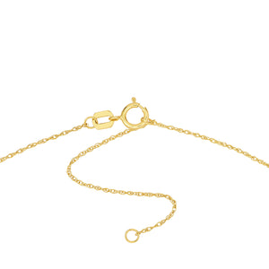 Mama Bear Necklace 14kt Gold