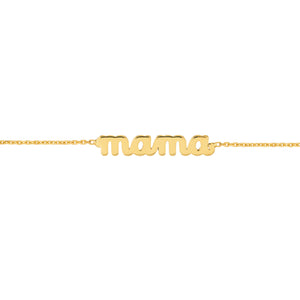 Mama Nameplate Bracelet