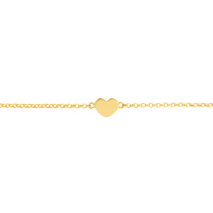 Tender Love 14kt Gold Anklet