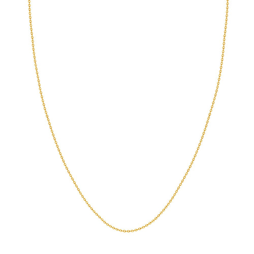 Cable Chain 1.5mm 14kt Gold