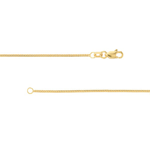 Franco Chain Necklace 14kt Gold