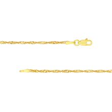 Load image into Gallery viewer, 14kt Gold Singapore  Chain Necklace
