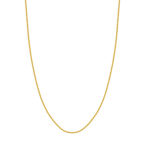 Rope Classic Light Chain with Lobster Lock 2.30mm 14kt Gold