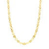 14kt Gold Mirror Valentino Chain Necklace
